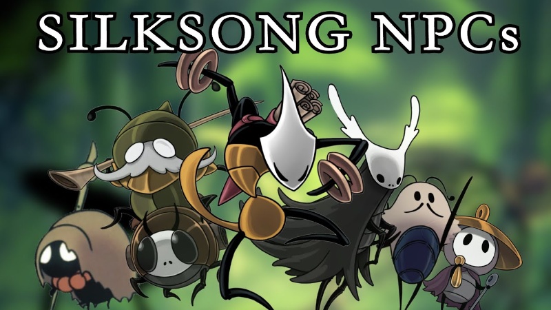 NPCs in coral caverns environment with interaction dialogue